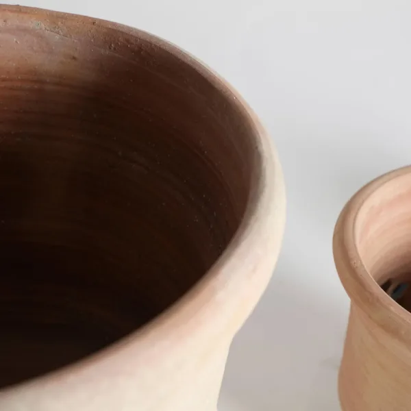 jarrones artesanales de arcilla