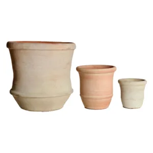 Jarrones artesanales de arcilla (Juego de 3) Blad