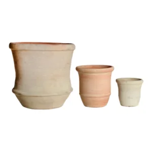 del set de jarrones de arcilla