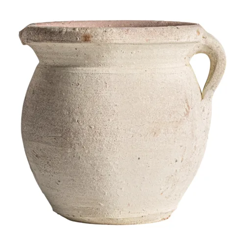 Jarra de arcilla artesanal Kansara