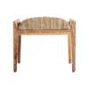 Reposapiés de madera Conway.
