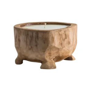 vela de madera de teca
