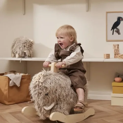 balancín de madera mamut