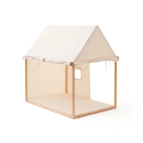 Casita de Juegos de Madera y Tela