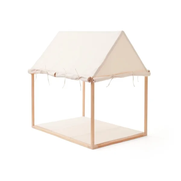 Casita de Juegos de Madera y Tela - Imagen 4