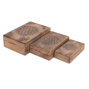 Set cajas de madera