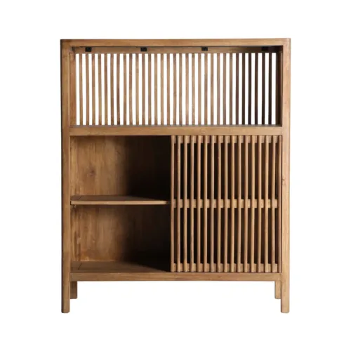 armario estantería marrón