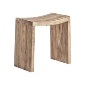 Reposapiés de madera de teka Lux