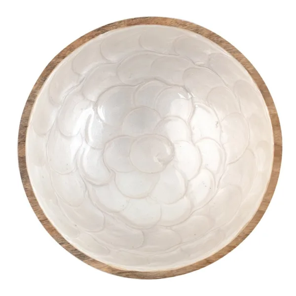 Cuenco nácar madera (6 uds) - Imagen 2
