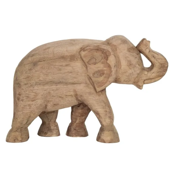 Figura elefante madera (2 uds) - Imagen 2