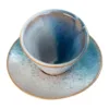 Plato con vaso gres (4 uds) - Imagen 3