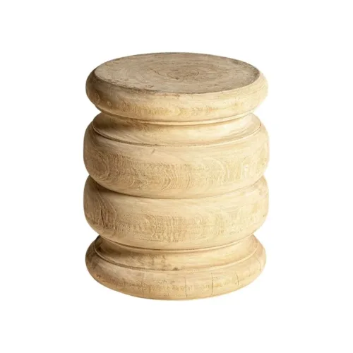 Reposapiés de madera de mango Vouxell