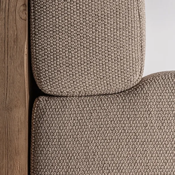 Sillón de exterior de teca reciclada Pure - Imagen 7