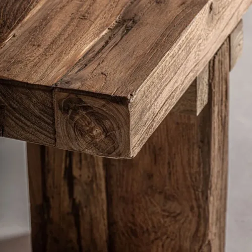 Mesa de centro de teca reciclada Nysted