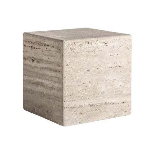 Mesa de centro mármol travertino natural