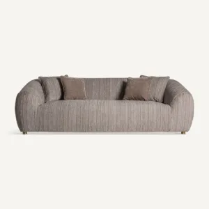 Sofá de madera y acero Dolcedo