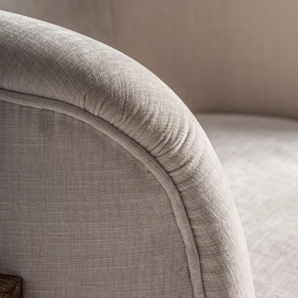 Sillón de ratán y madera Nyul - Imagen 6