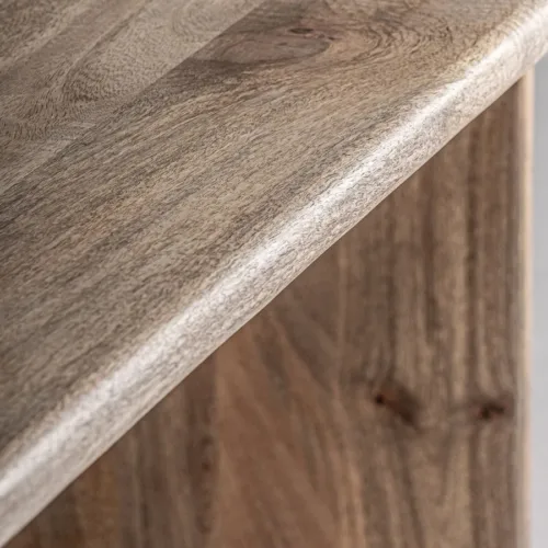 Escritorio 160 x 80 cm de madera de mango