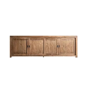 Aparador de madera de teca reciclada Nysted 240 cm