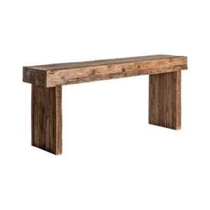 Consola de madera de teca