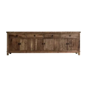 Aparador de madera de olmo