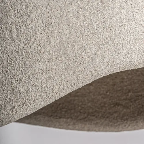 Lámpara de techo blanco roto Sibille