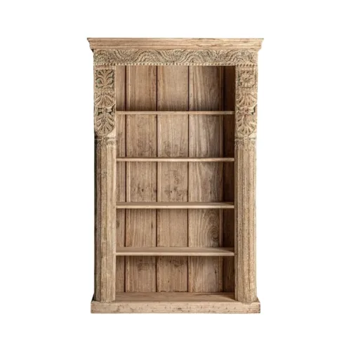 Estantería de madera oriental Tedim