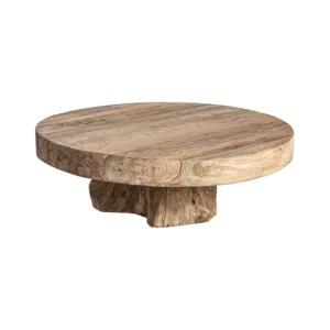 Mesa de centro redonda de teca Nysted