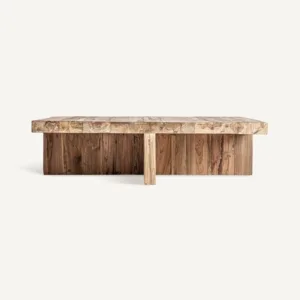 Mesa de centro de teca