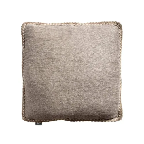 cojin de lino color arena