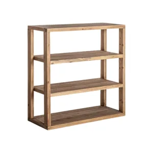Estantería de madera maciza