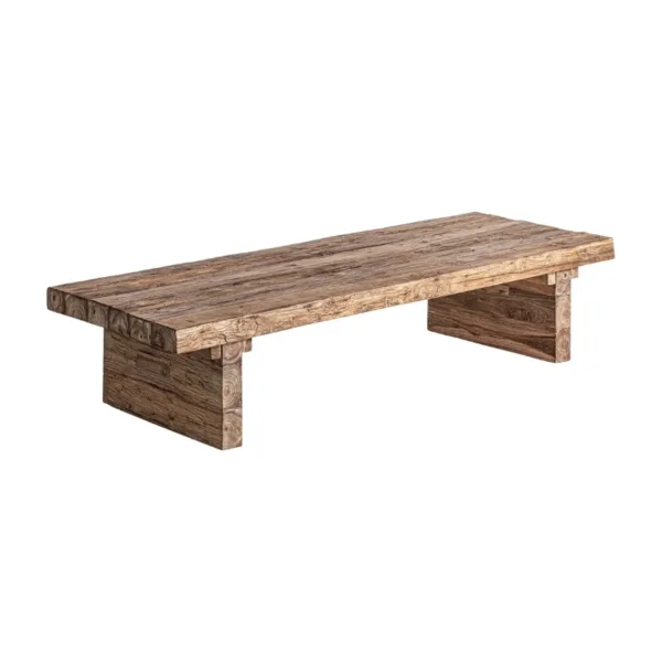 Mesa de centro de teca reciclada Nysted