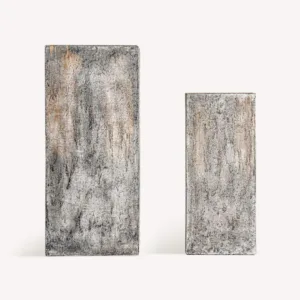 Peana en terracota Arvit (Set de 2)