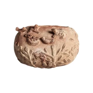 Centro de mesa oriental en terracota