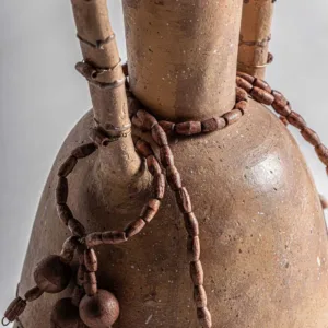 Jarrón Adib en terracota marrón