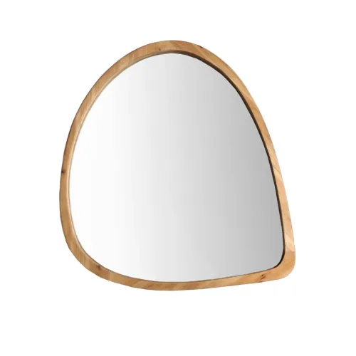 Espejo Lecco de madera de abeto