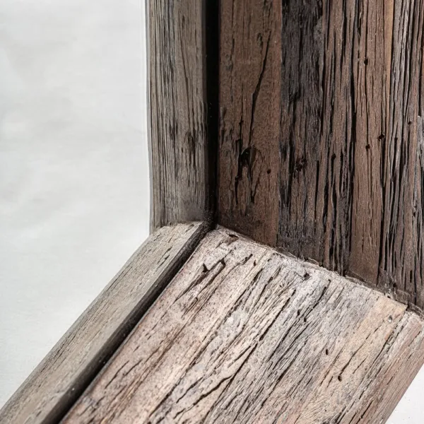 Espejo Toigne de madera tropical - Imagen 3