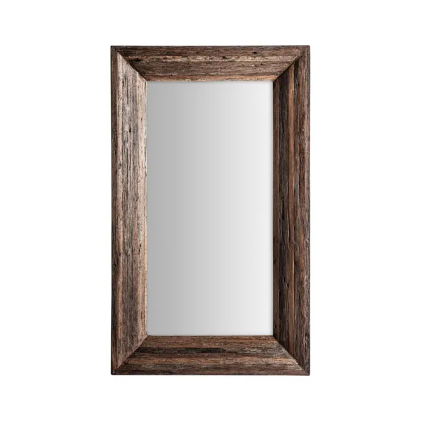 Espejo Toigne de madera tropical