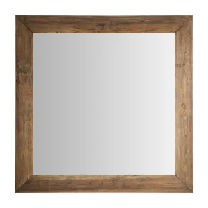 Espejo Norvik de madera de olmo