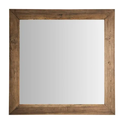 Espejo Norvik de madera de olmo