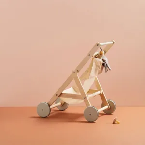 Cochecito de muñecas de madera Neo