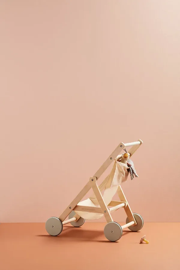 Cochecito de muñecas de madera Neo - Imagen 2