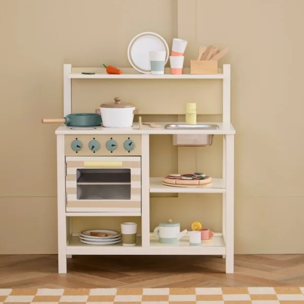 Cocinita de juguete de madera - Imagen 2