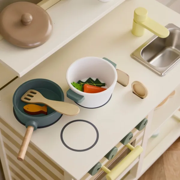 Cocinita de juguete de madera - Imagen 10