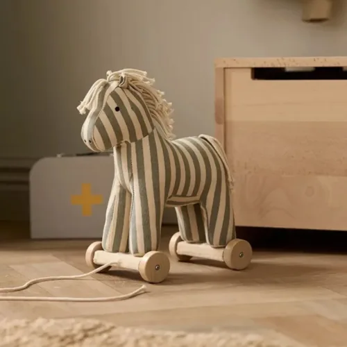 Juguete de arrastre caballito Sam