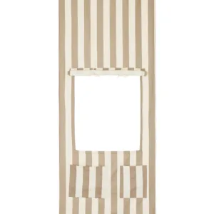 Quiosco de puerta de juguete de rayas