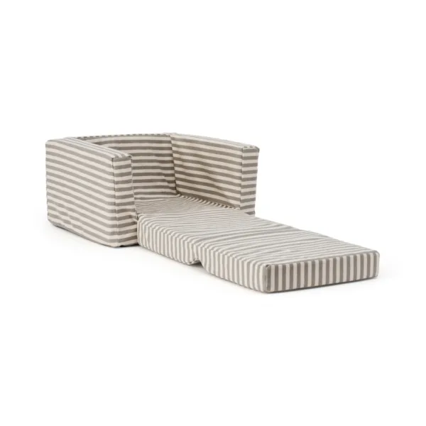 Sillón plegable infantil de rayas - Imagen 5