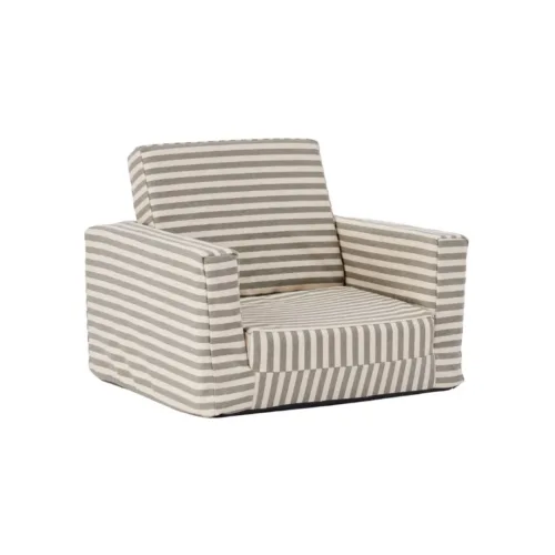 Sillón plegable infantil de rayas