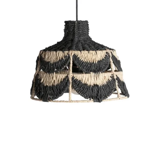 Lámpara de colgar Lisse de fibra natural