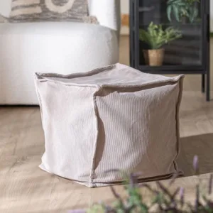 Reposapiés Seia de tela de pana